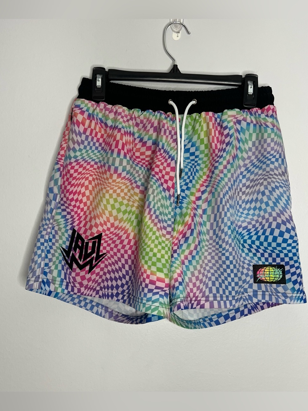 Slunks x Jauz Limited Edition Volleyball Shorts Mens Small Multicolor OCVC